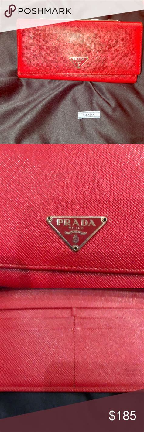 prada wallet with scrunching|authentic prada wallet.